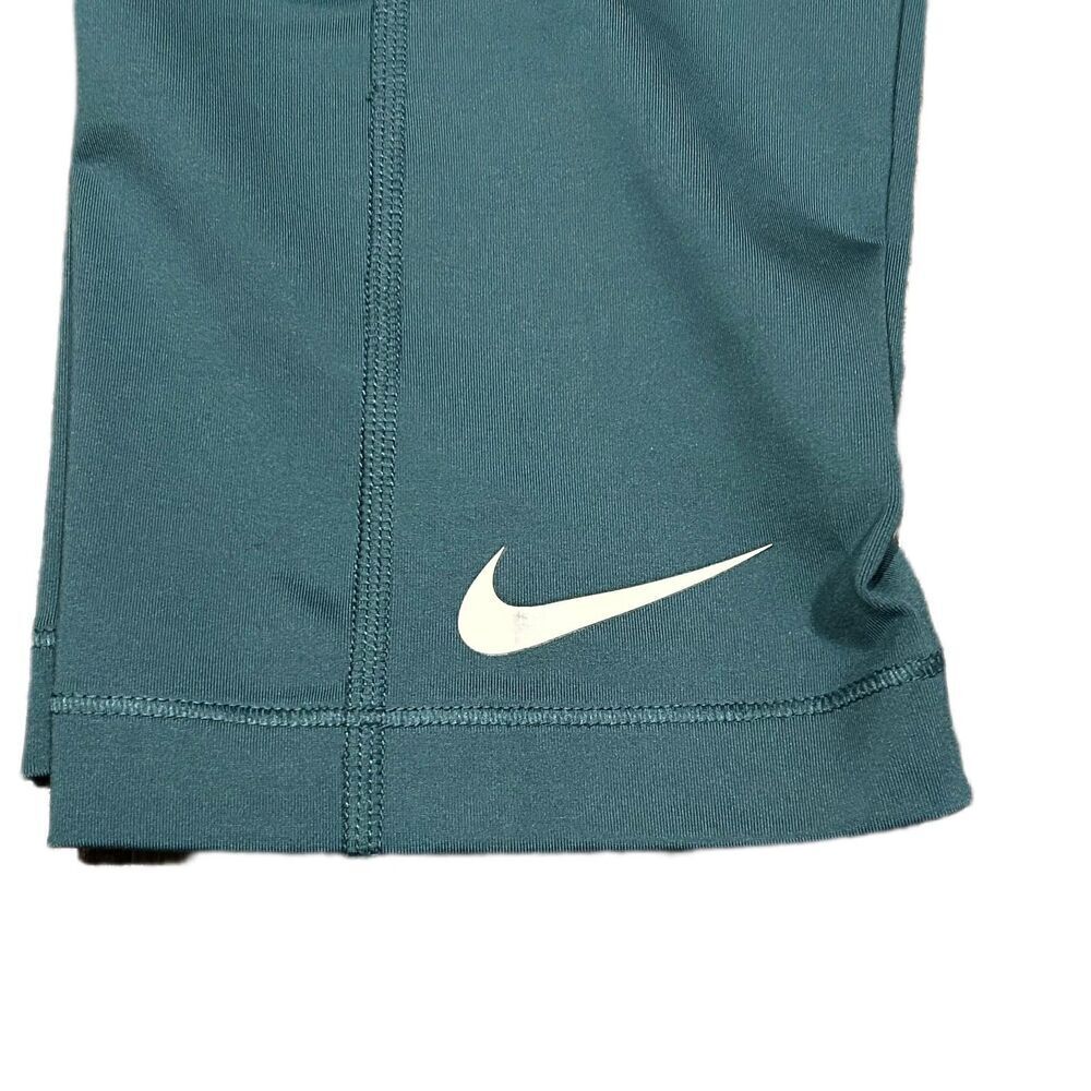 Nike Pro Dri-Fit Small Teal Crop Legging - Picture 4 of 9
